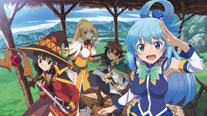 KonoSuba anime main characters.jpg